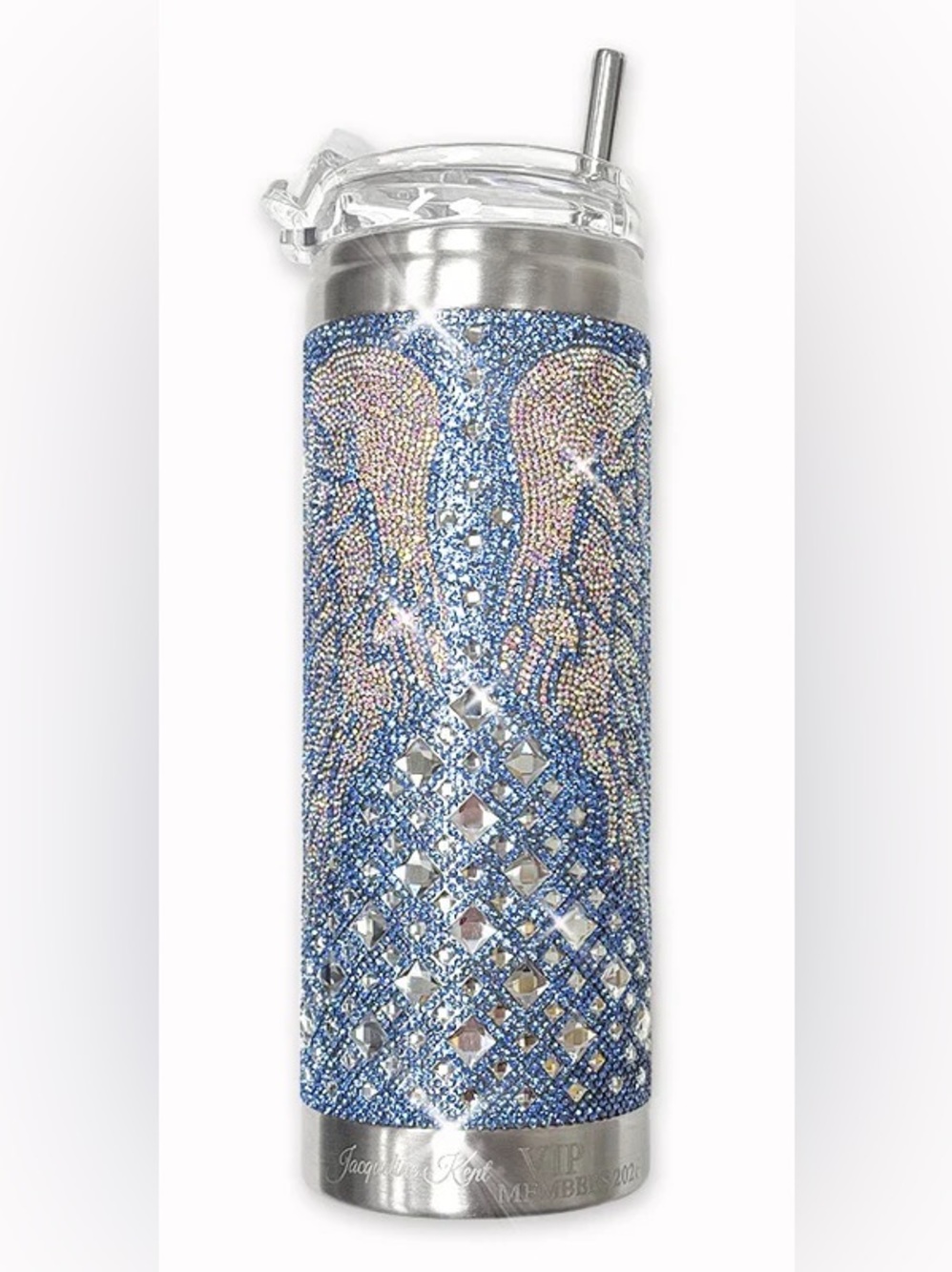 JACQUELINE KENT DIVINE COLLECTION TUMBLER – LIGHT BLUE